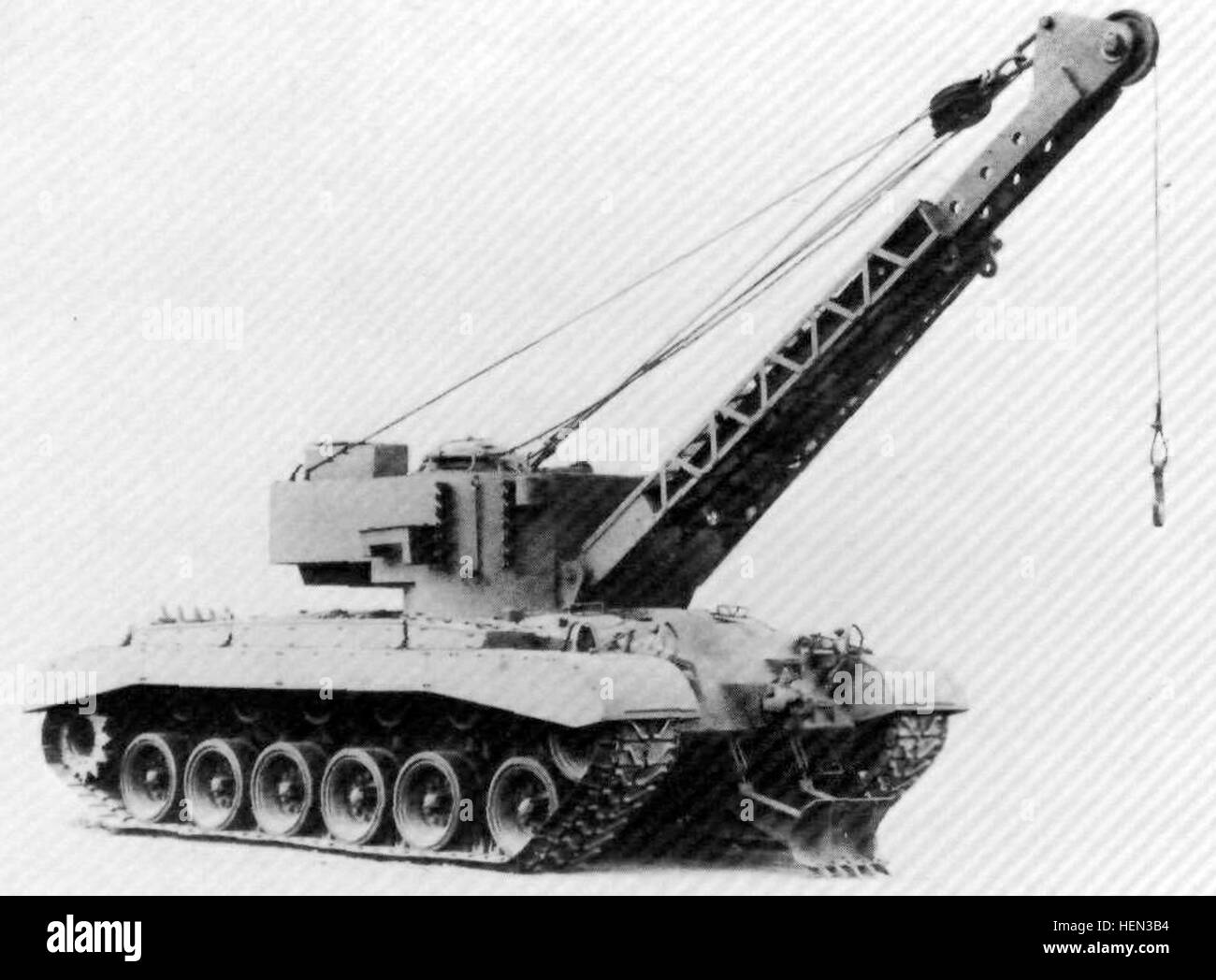 Tank Recovery Vehicle T12 Stock Photo Alamy