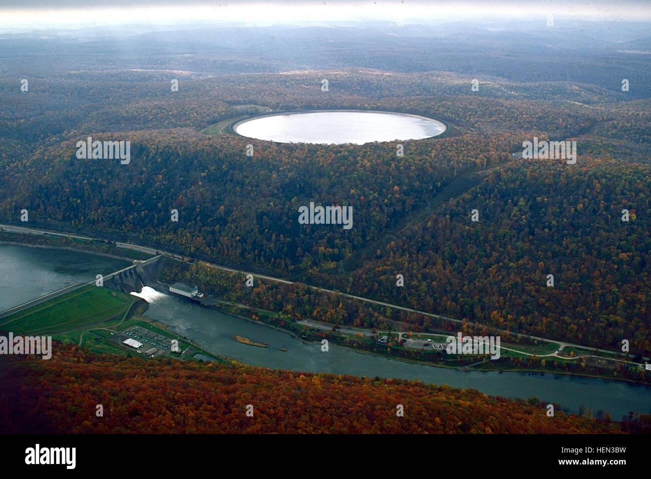 USACE Seneca Pumped Storage Closeup Stock Photo Alamy