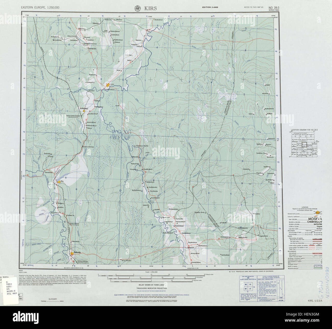 Military era geographic map sheet hi-res stock photography and images ...
