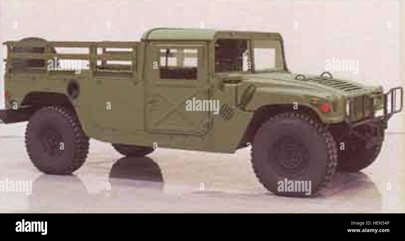 HMMWV heavy variant cargo troop carrier M1097A2 Stock Photo - Alamy