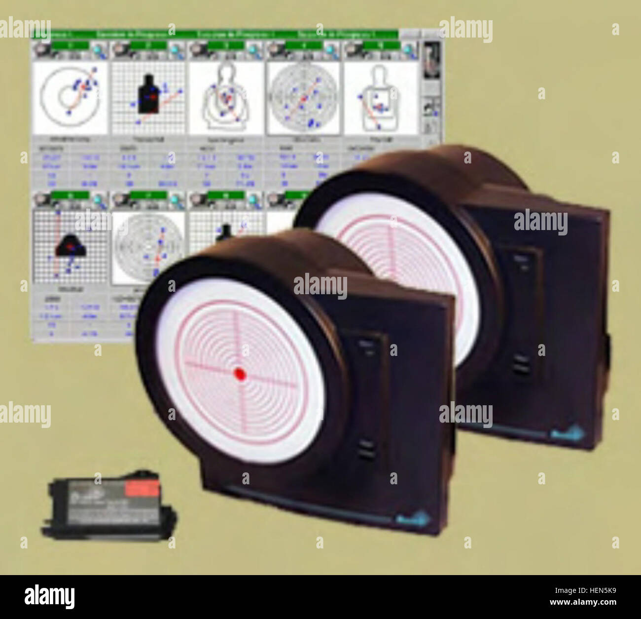 Laser Marksmanship Training System (LMTS), BEAMHIT 460 Stock Photo Alamy