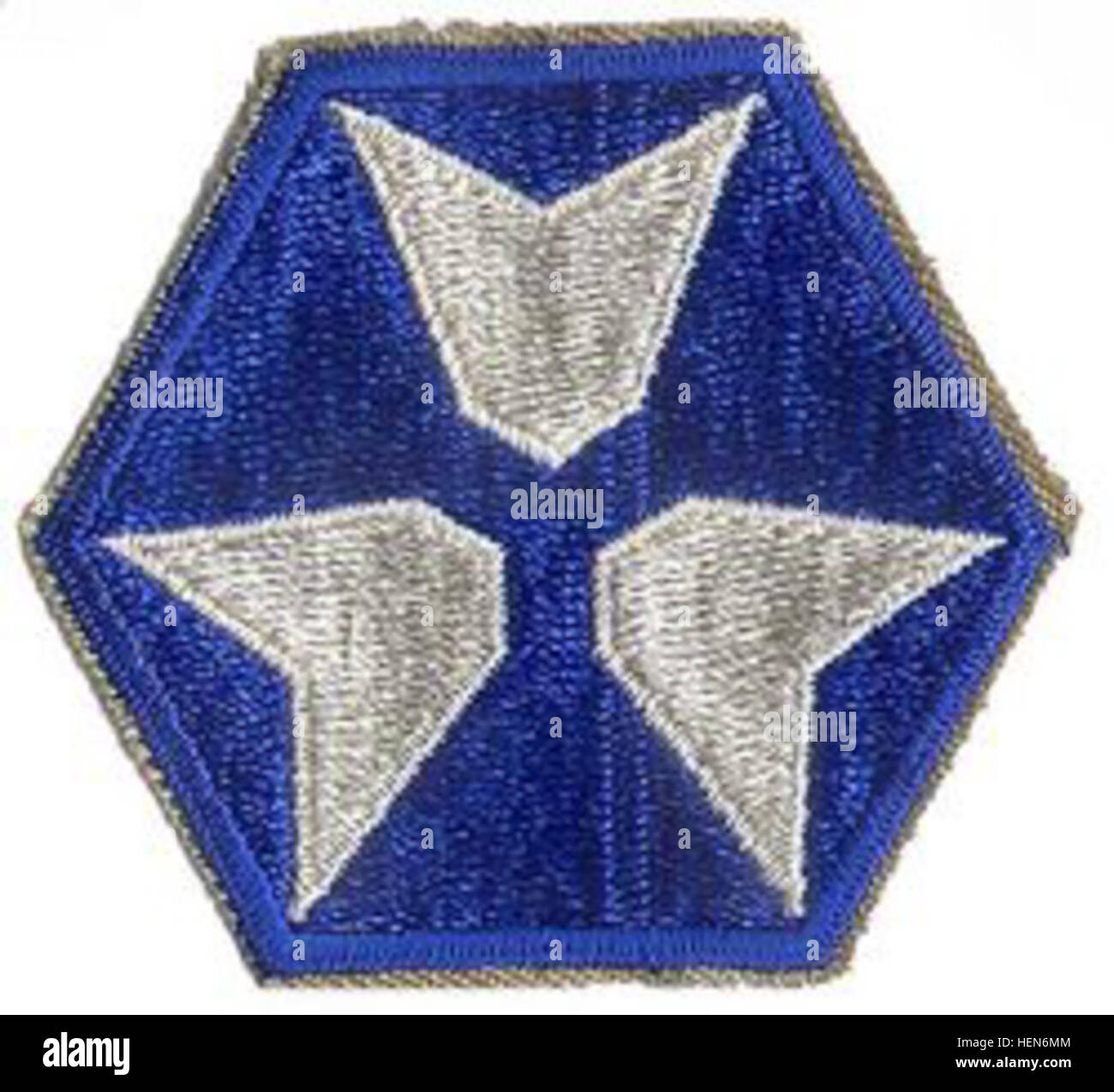 Shoulder sleeve insignia of the U.S. XXXI Corps, representing unit ...