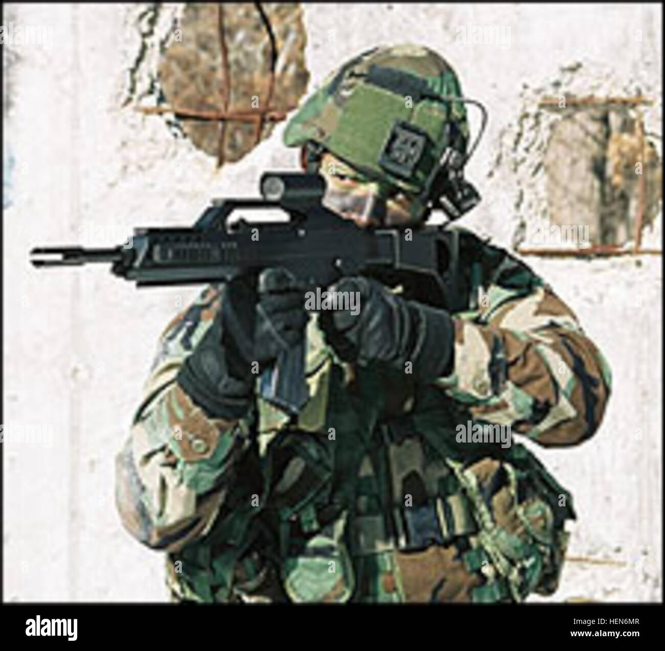 Xm80 Rifle Early prototype XM8 assault rifle, demonstrating design features ...