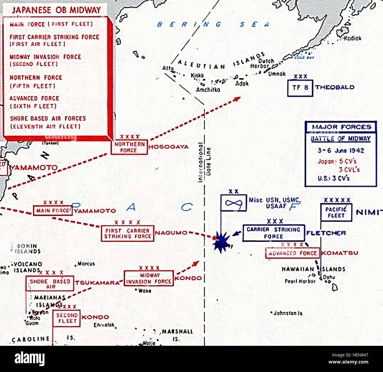 Battle Of Midway Map From Deanusmaedu 2015 HEN847 