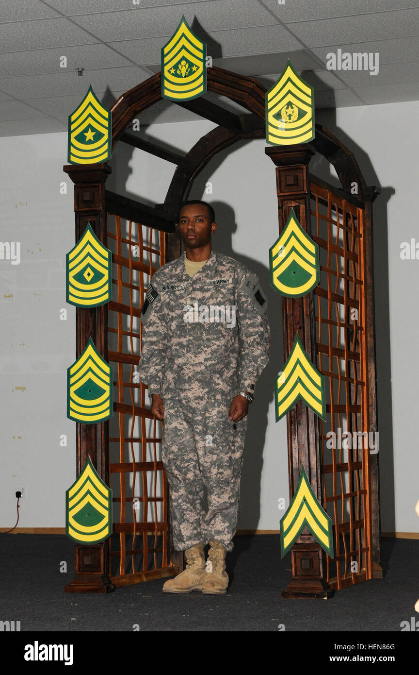 A Third Army soldier participates in a Noncommissioned Officer ...