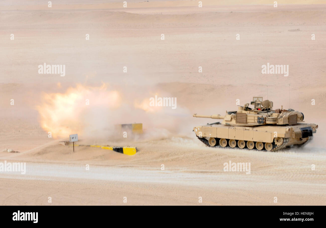 A tank crew assigned to Company C, 1st Battalion, 67th Armor Regiment