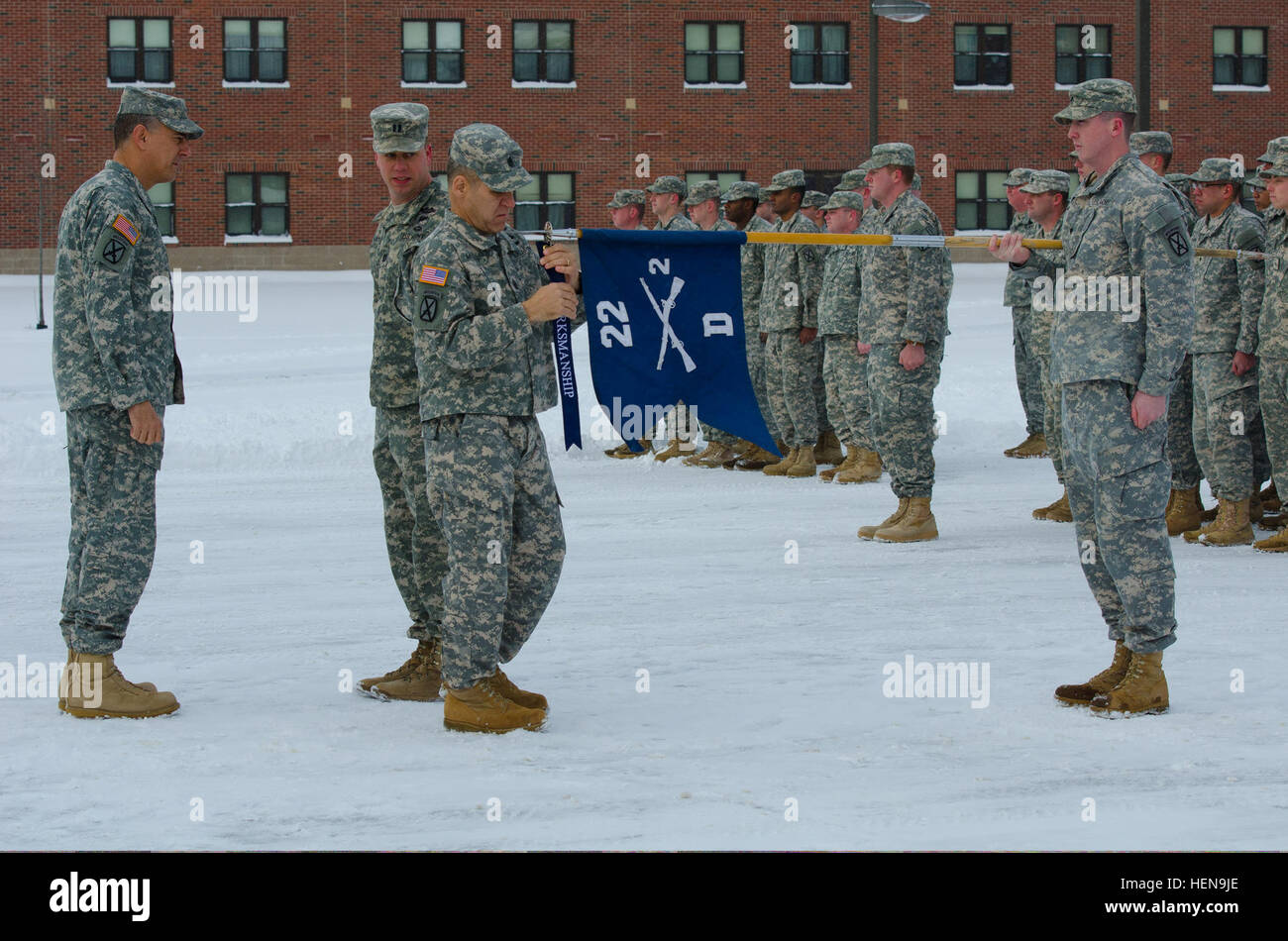U.S. Army Command Sgt. Maj. Rick Merritt, the 10th Mountain Division
