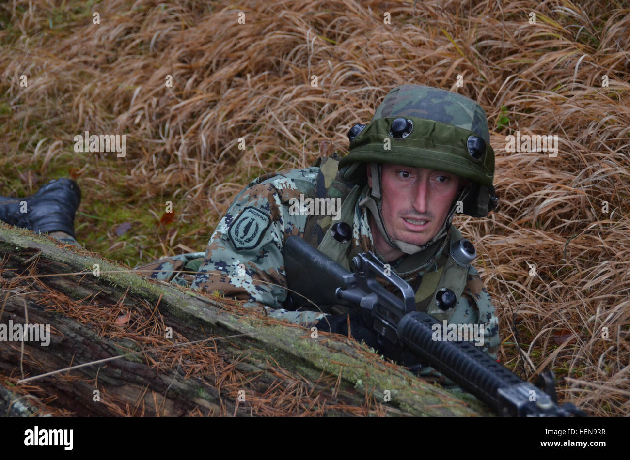 Macedonian soldier hires stock photography and images Alamy
