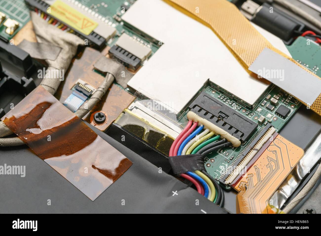 Mainboard with microchips hi-res stock photography and images - Alamy