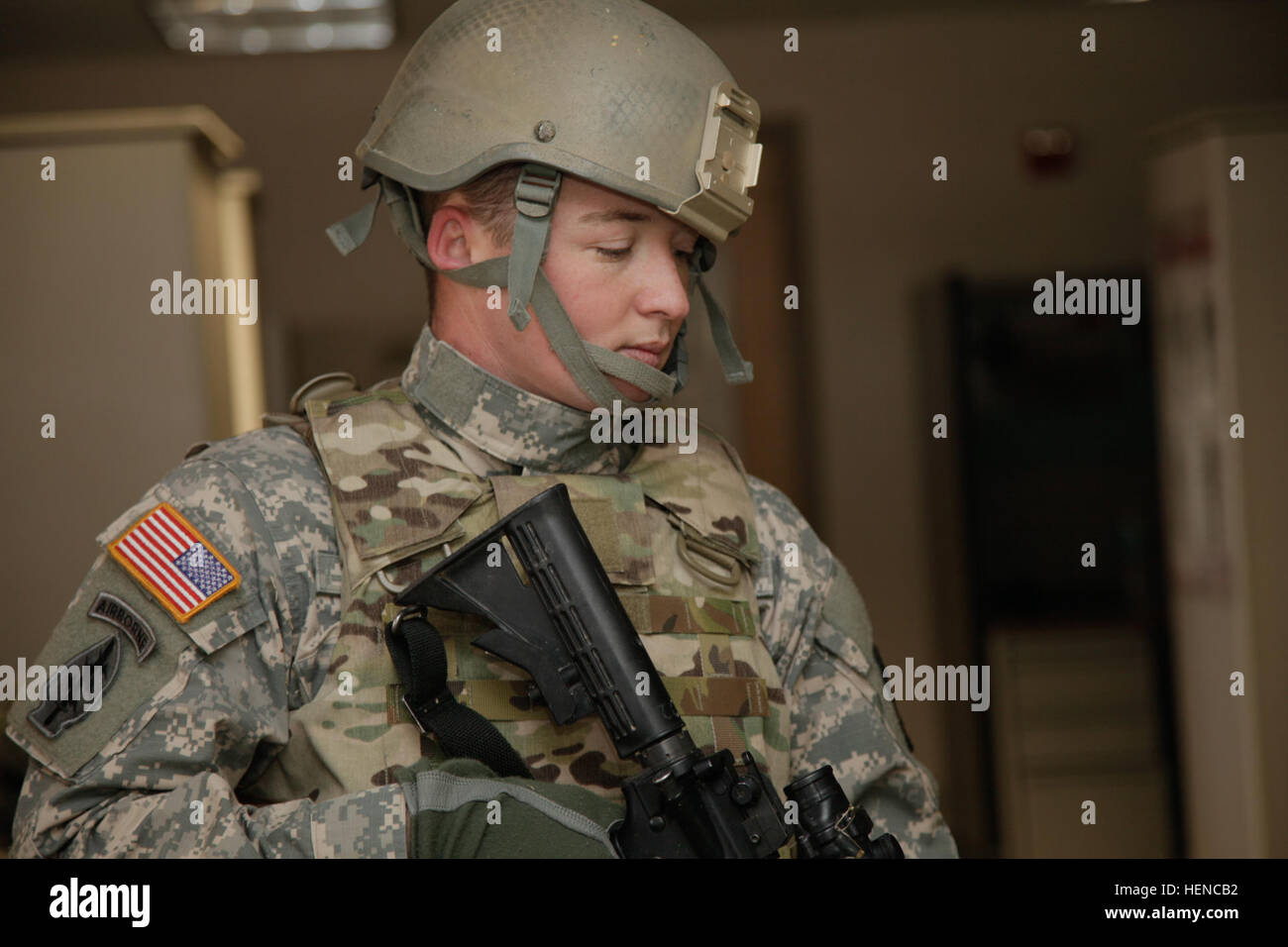U.S. Army Spc. Coleman Price, 55th Signal Company (Combat Camera ...