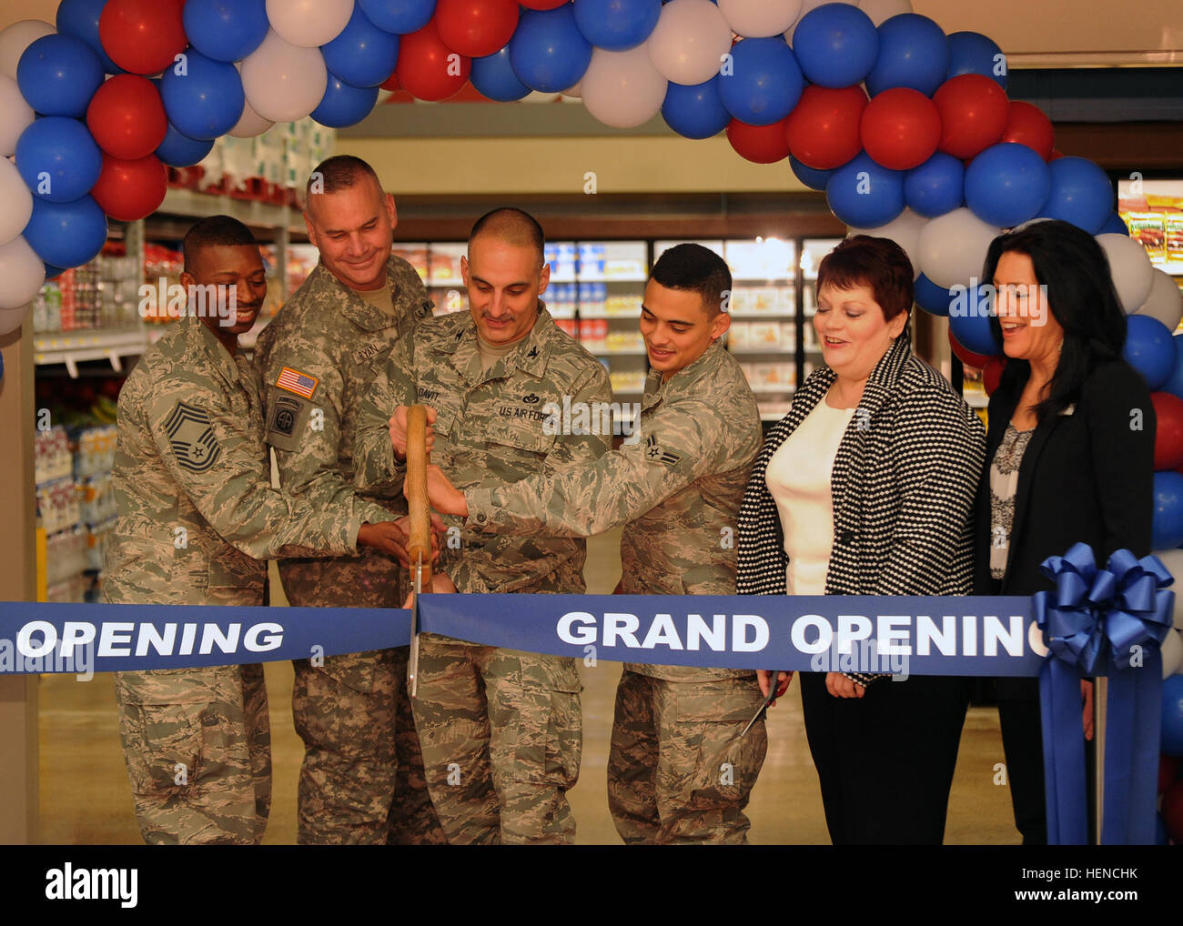 McChord Commissary Club Store Grand Opening Ribbon Cutting, March 7