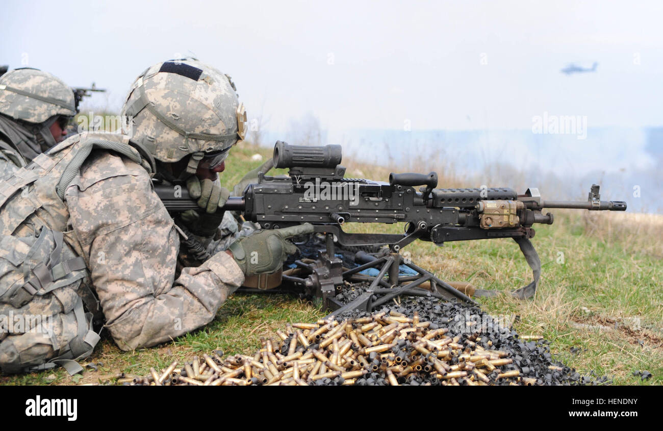 A U.S. Army paratrooper from 1st Battalion, 503rd Infantry Regiment ...