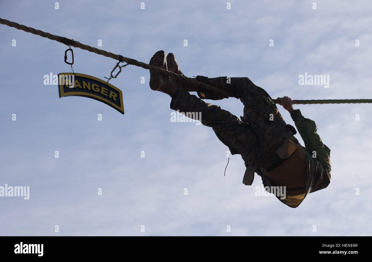 One Rope Bridge Ranger Army Rangers participate in the 31st annual Best Ranger Competition at ...