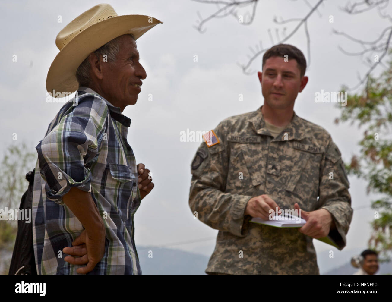 U.S. Army Sgt. Chris Matthewson, assigned to the 10th Psychological ...