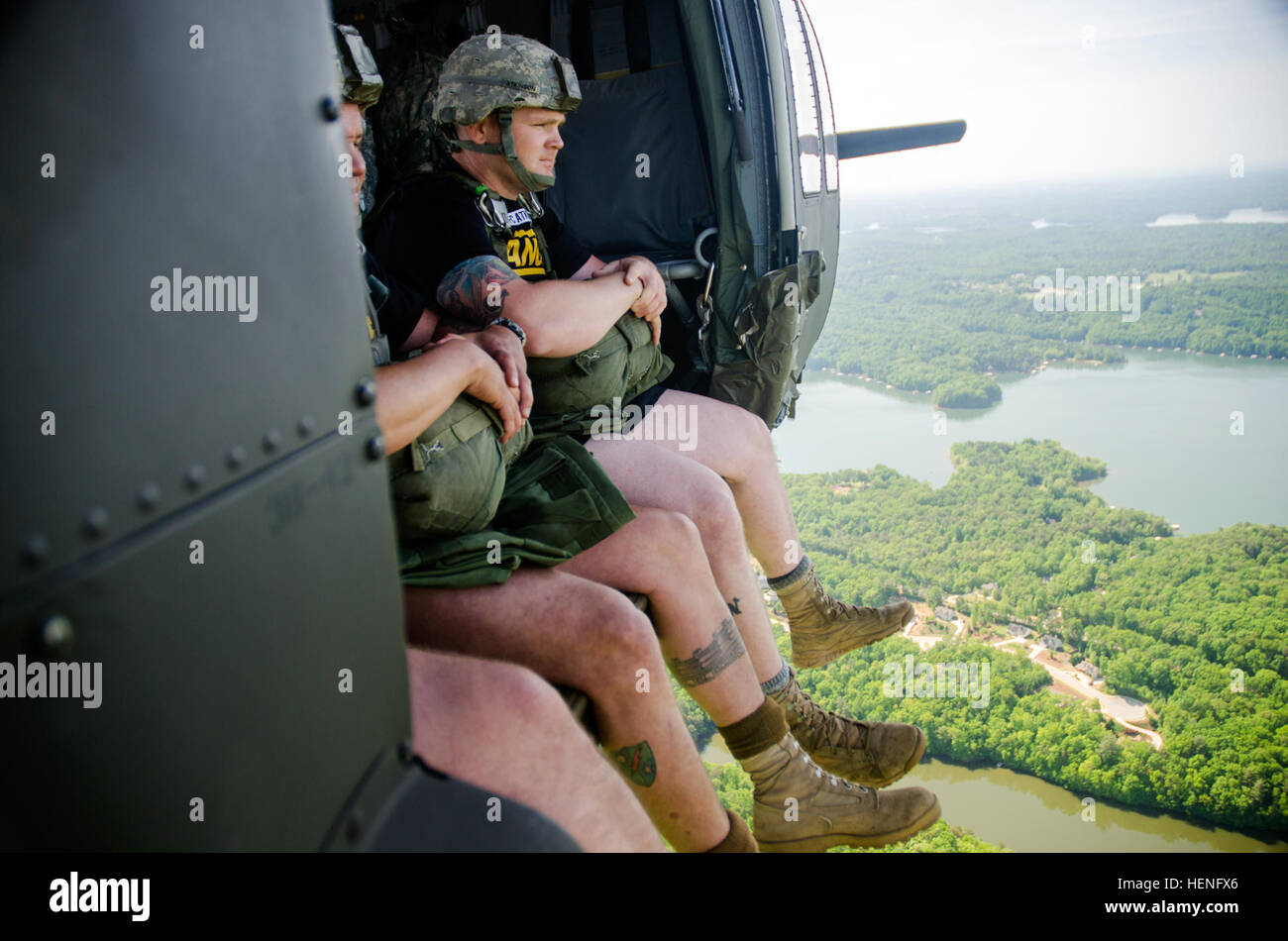 Helicopter Jump Lake Training High Resolution Stock Photography and ...
