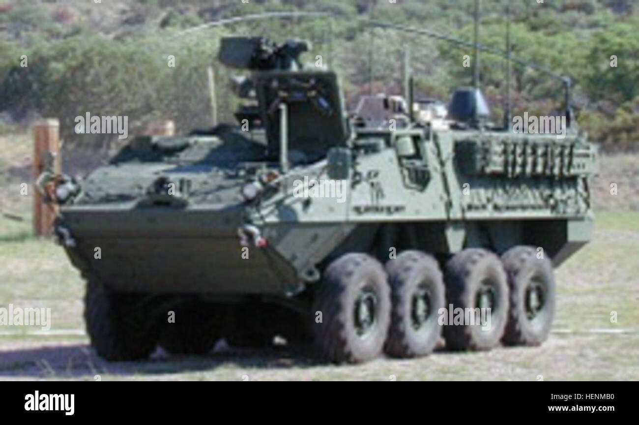 M1130 Command Vehicle Stock Photo - Alamy
