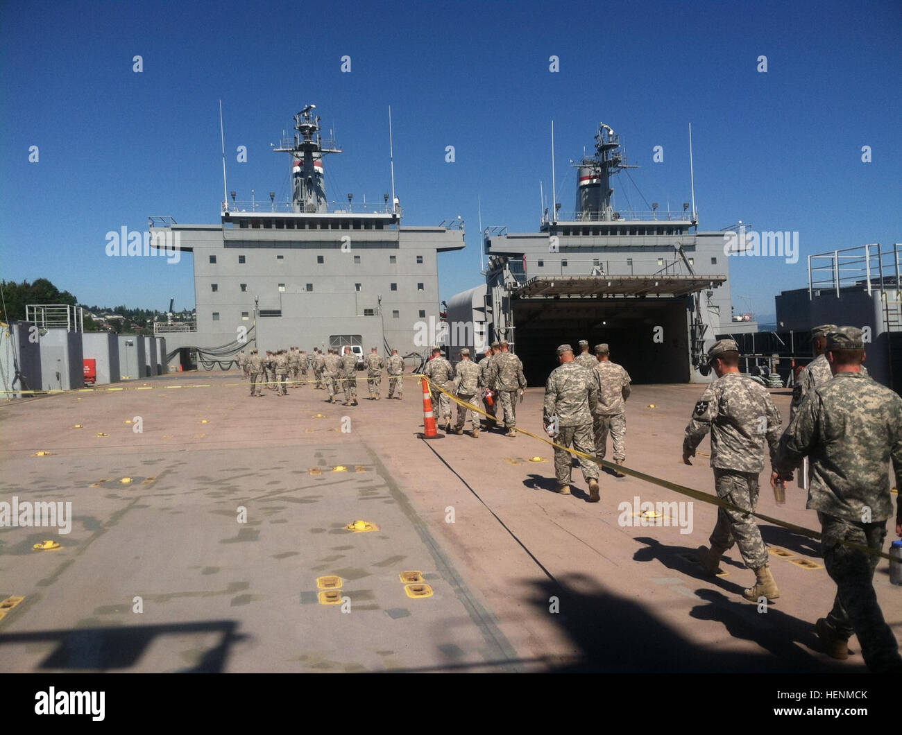 Soldiers with 3-2 Stryker Brigade Combat Team, 