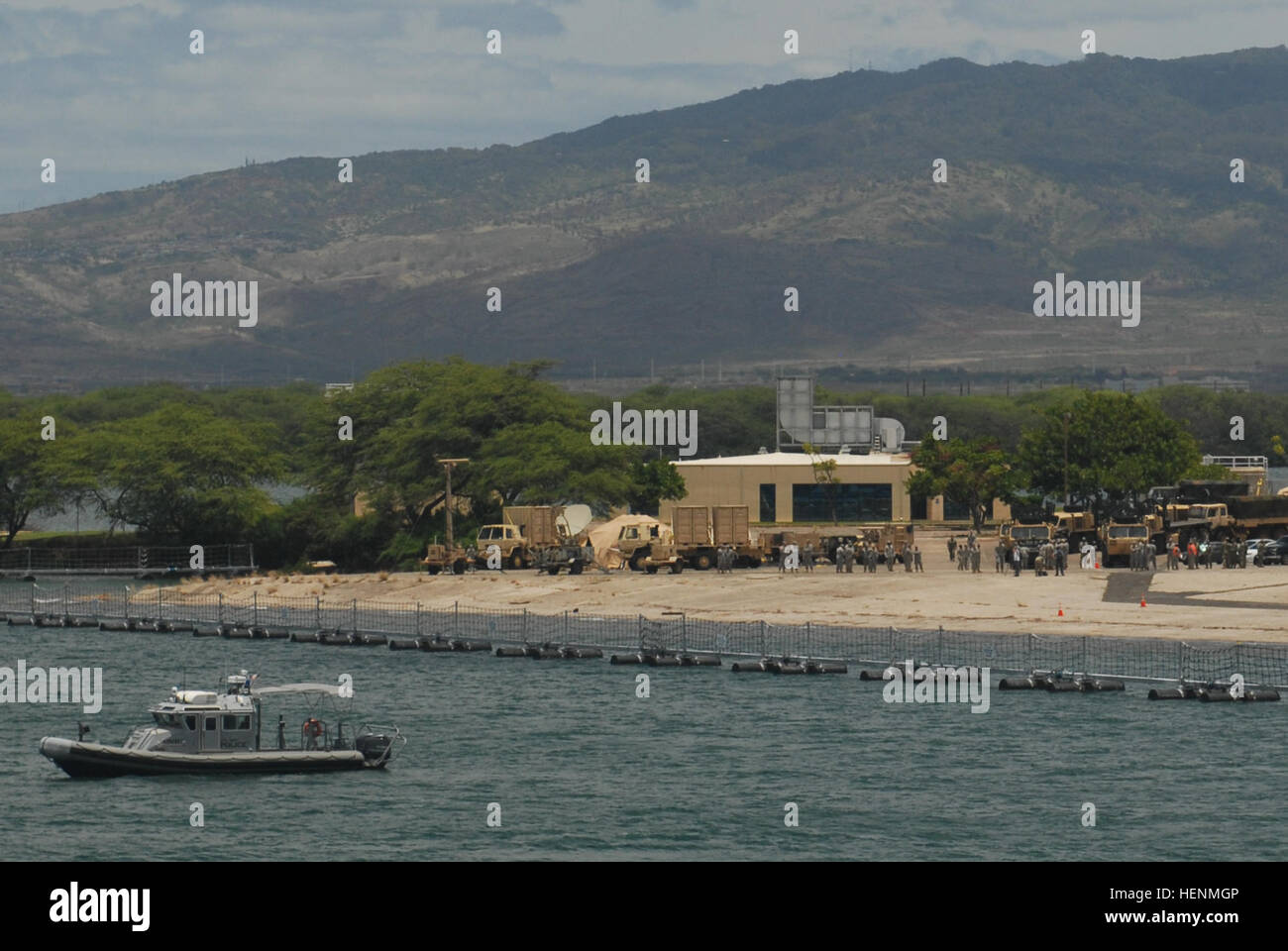 The 545th Transportation Harbormaster Detachment's Harbormaster Command