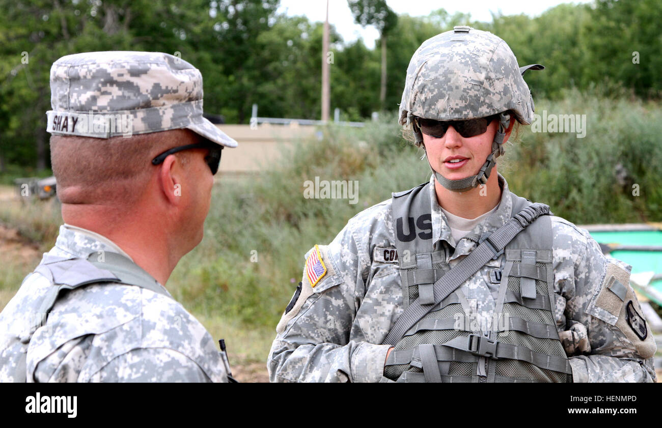 Staff Sgt. Naomi Connelly, firefinder radar operator of Echo Target