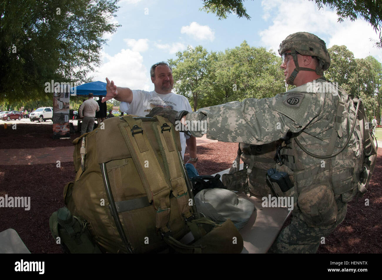 Spc. Kaleb K. Walbeck, a paratrooper assigned to Company C, 2nd