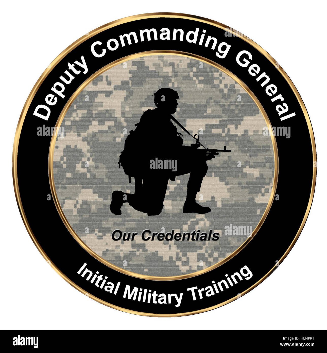 Military logo hi-res stock photography and images - Alamy