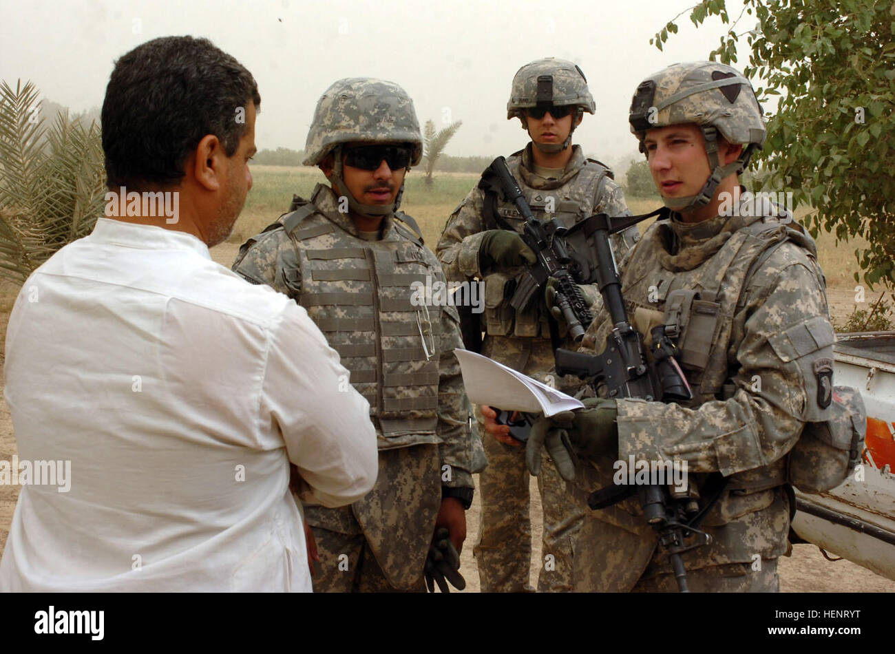 1st Lt. Christopher Robertson, a native of Clarksville, Tenn., talks ...