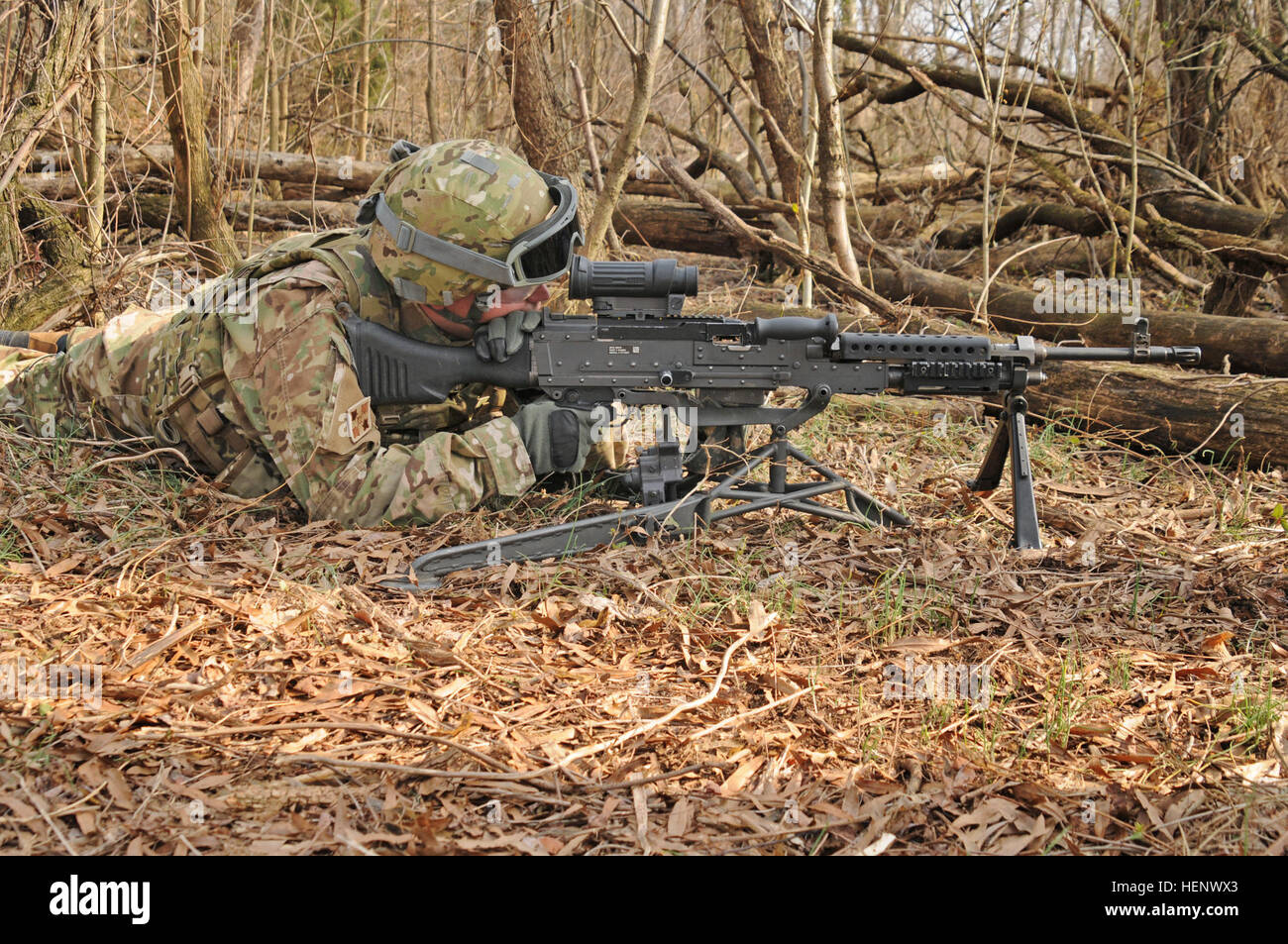 The PEO M240L Multicam is a machine gun system used by U.S. Army forces ...
