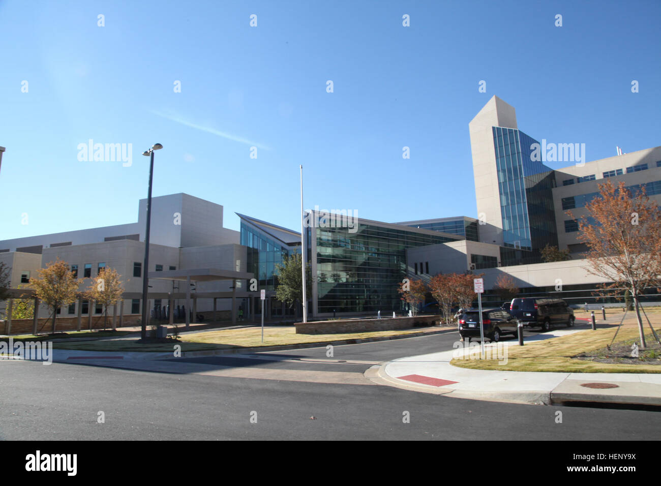 A view of the new Martin Army Community Hospital at Fort Benning, Ga