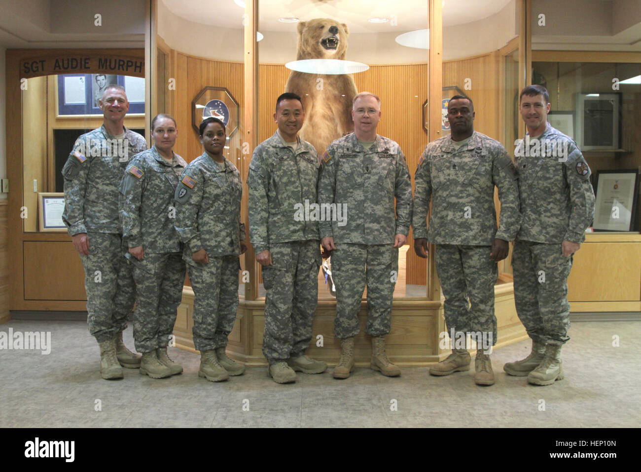 (Left to right) Col. James Brisson, garrison chaplain for Joint Base ...