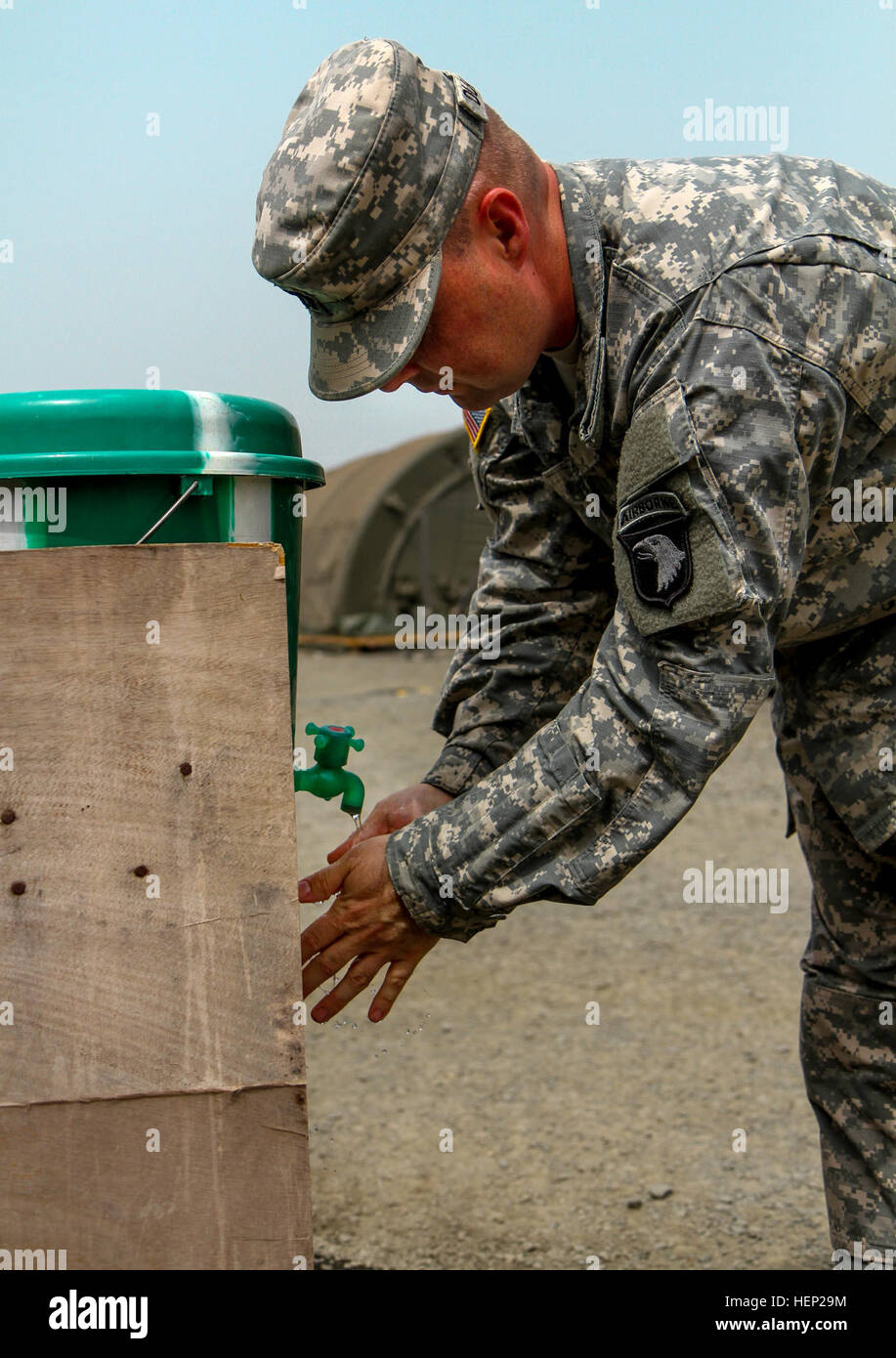 Hand washing facility facilities hi-res stock photography and images ...