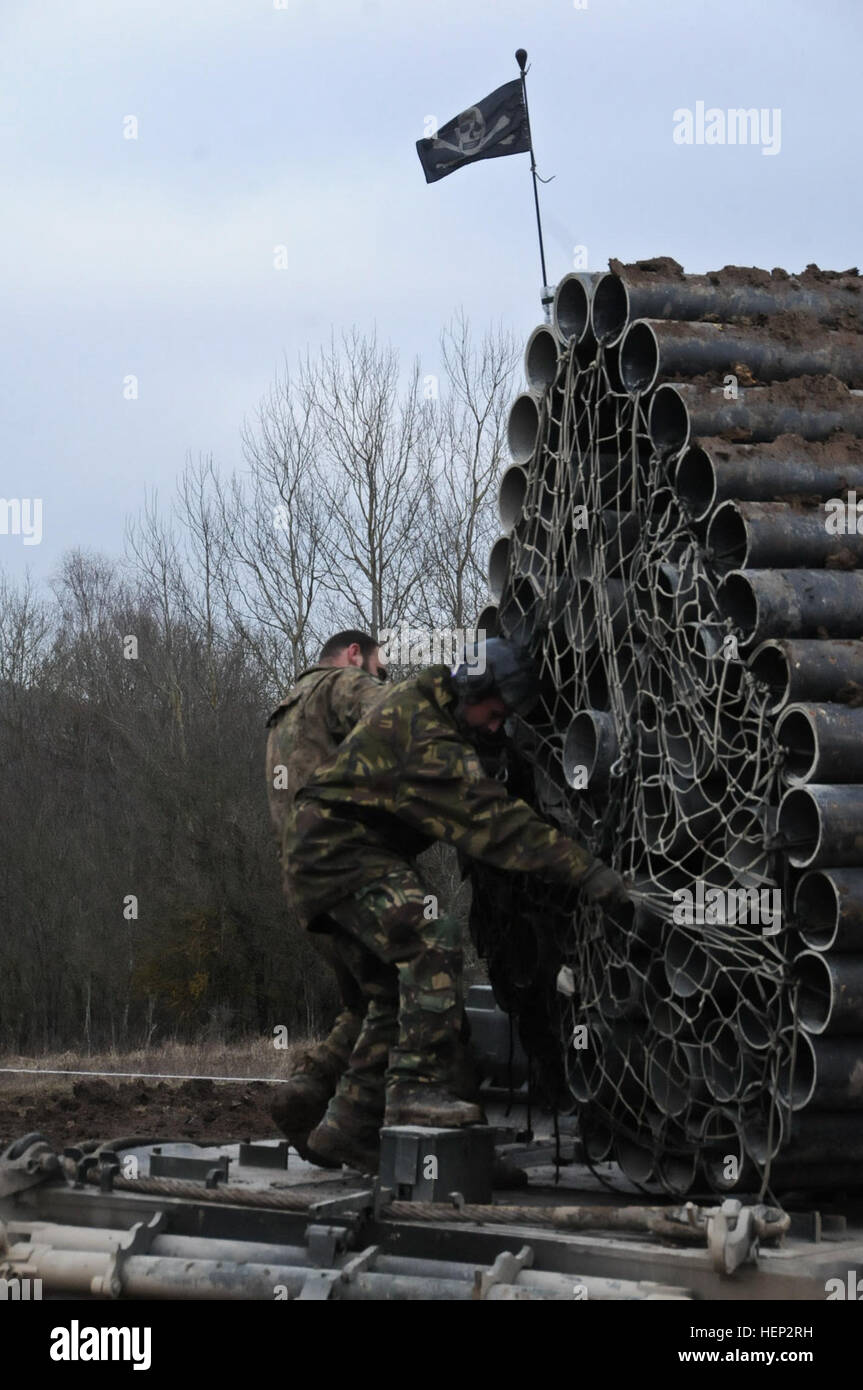 Dragoon Troopers assigned to Regimental Engineer Squadron, 2nd Cavalry ...