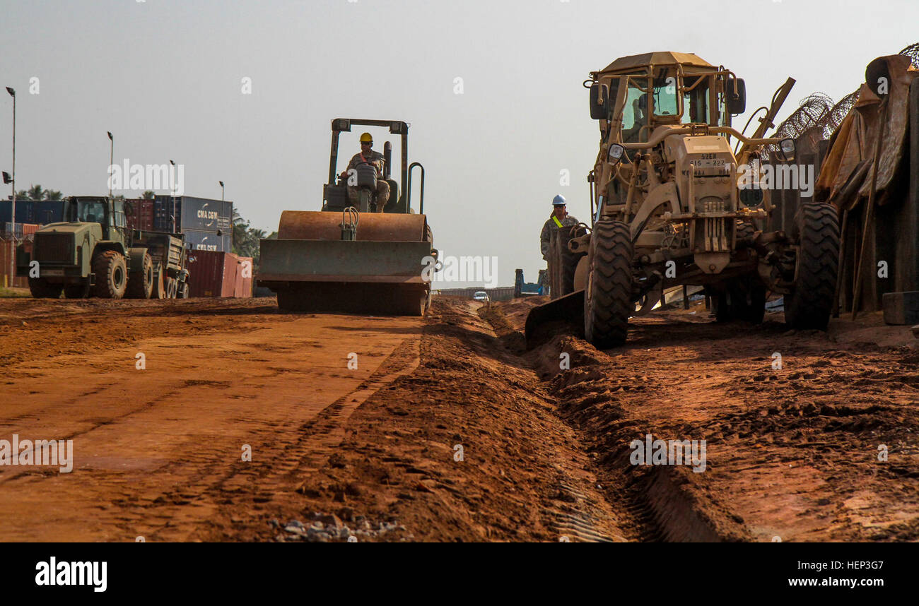Specialist Paul Salgado, native of Los Angeles, heavy equipment