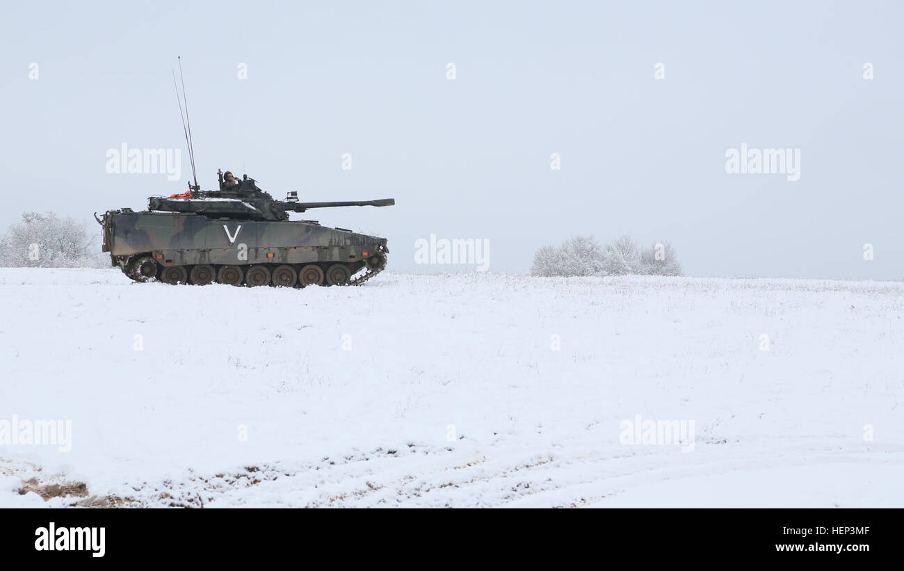 Scouting Tank A Dutch Army Centurion Tank from the 42nd Infantry Battalion conducts ...