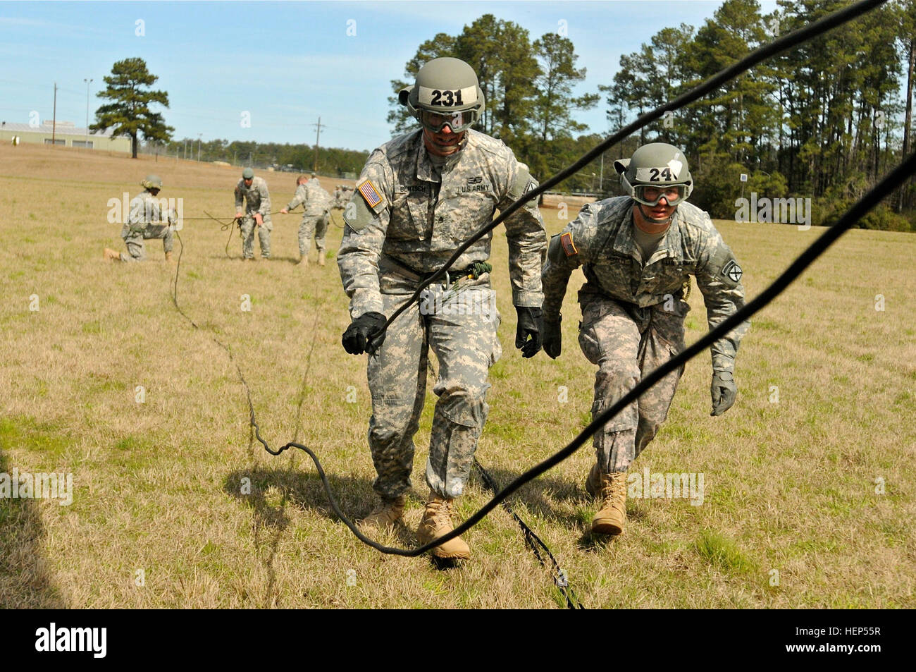 Candidates from across Fort Polk complete their final day of training ...