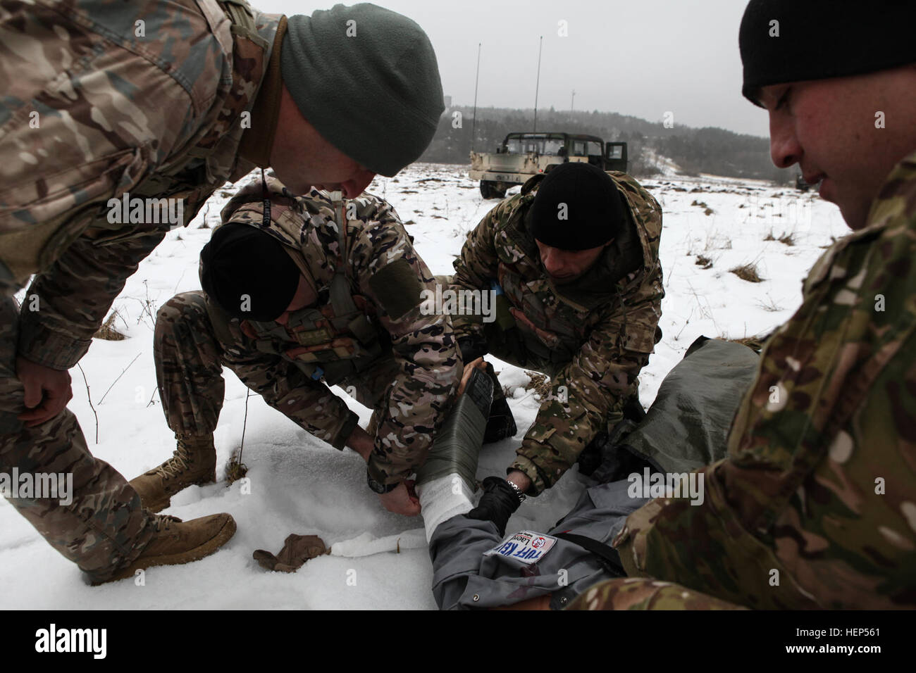 Georgian soldiers of 43rd Mechanized Infantry Battalion, 4th Mechanized ...