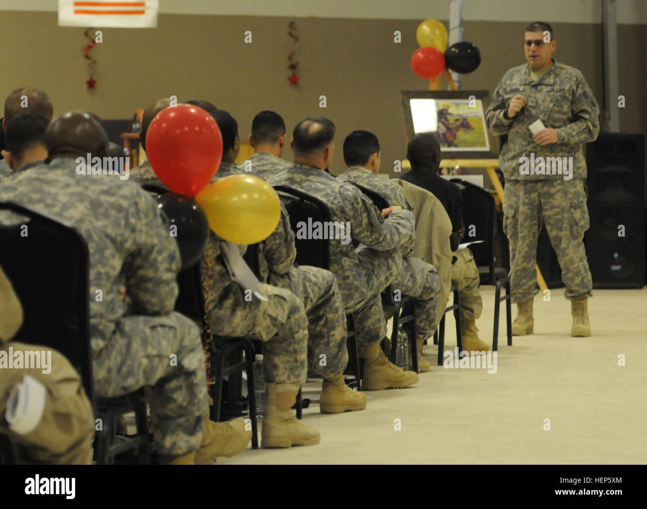 Brig. Gen. Mark Corson, commander of the 103rd Sustainment Command ...