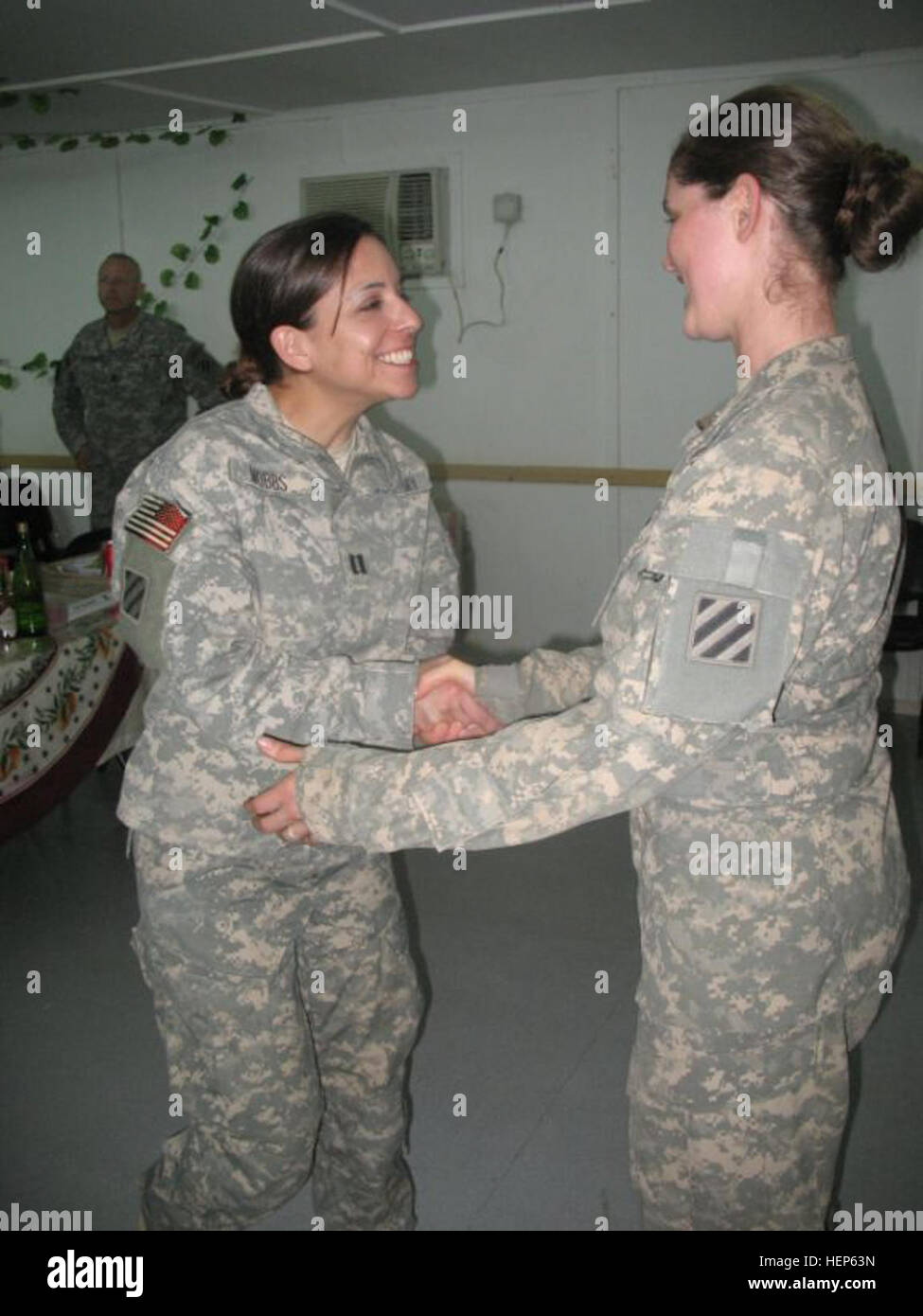 Capt. Angela Mobbs, from Corpus Christi, Texas, psychologist for the