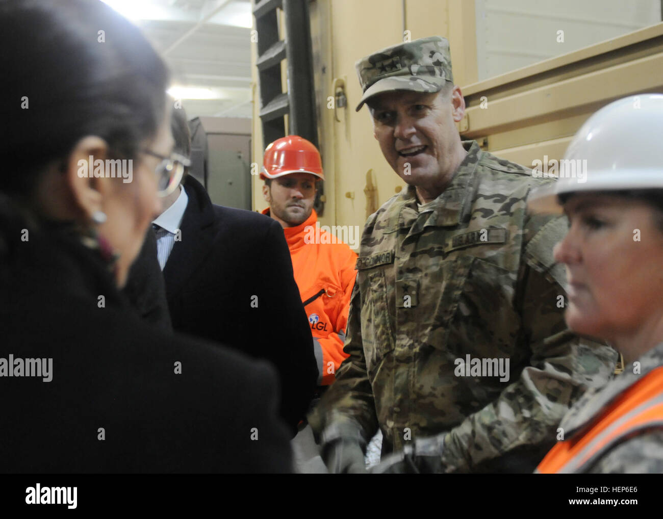 Maj. Gen. John R. O’Connor, commanding general of the 21st Theater