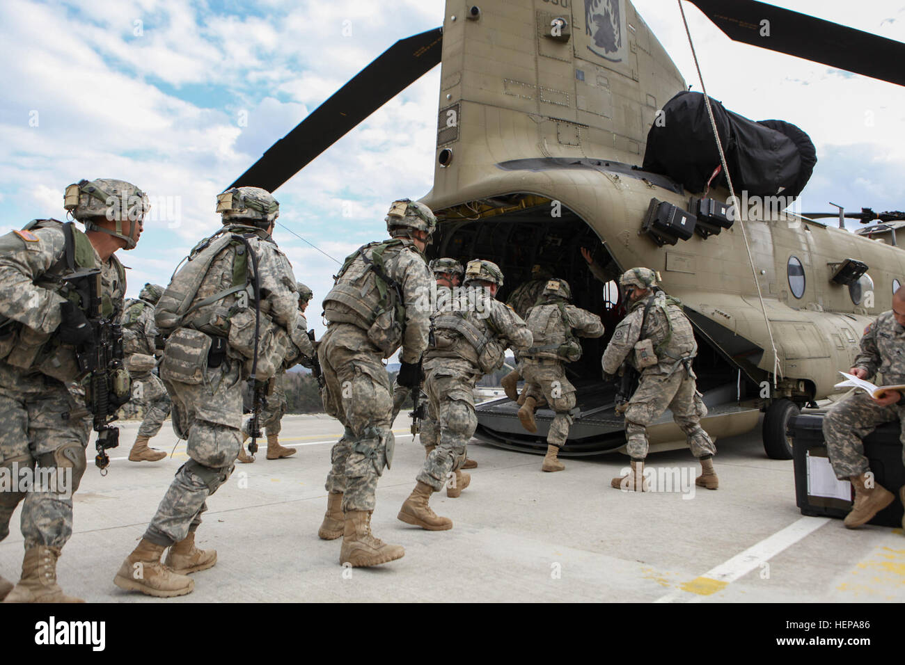 U.S. Soldiers assigned to 2nd Battalion, 159th Aviation Regiment