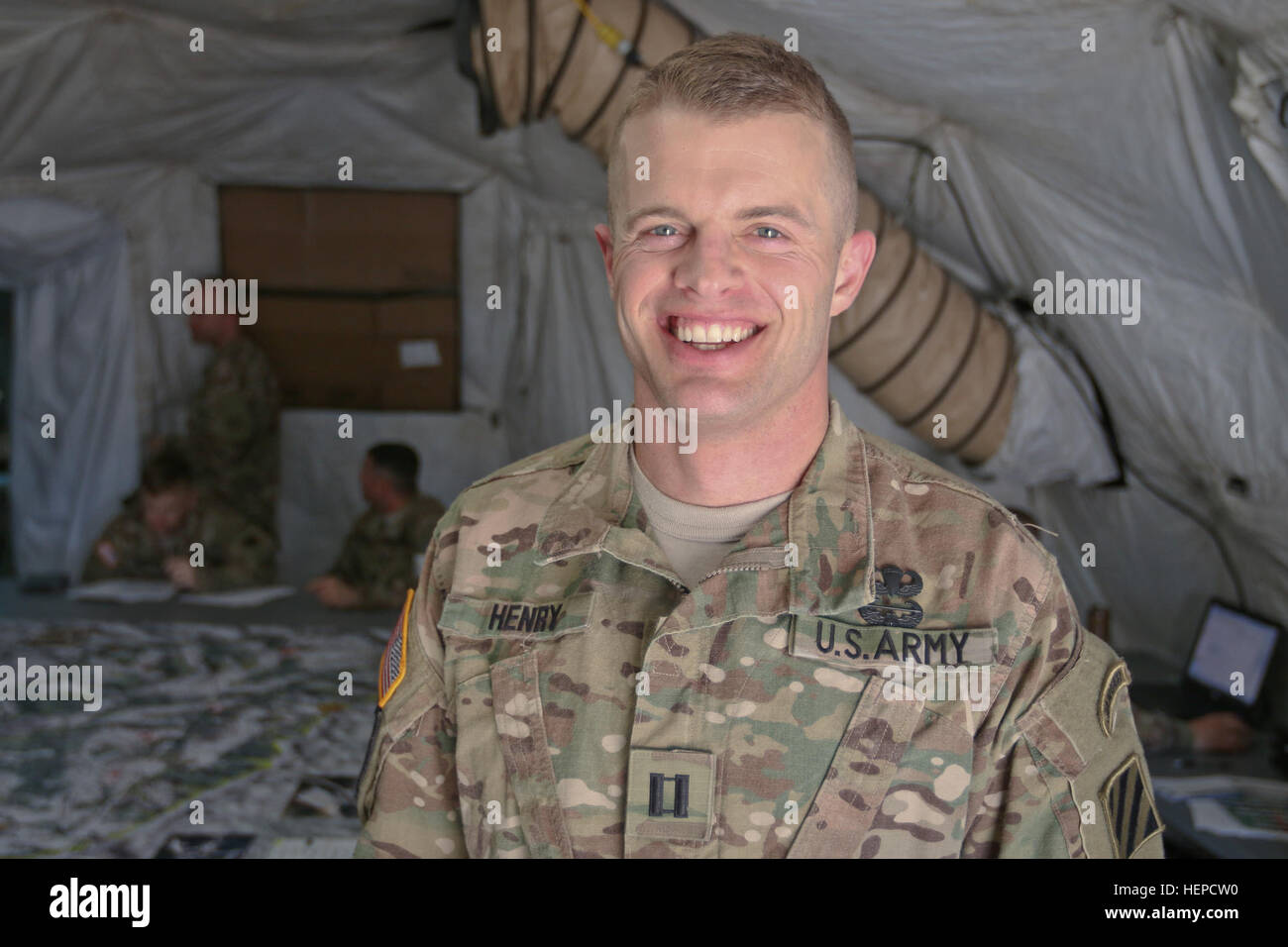 Cpt. Dallas Henry, the 1st Brigade, 3rd Infantry Division, Combined