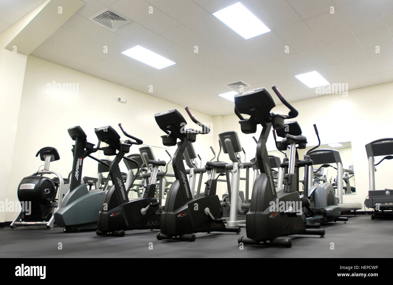 GUANTANAMO BAY, Cuba – The aerobic exercise room was the first to be ...