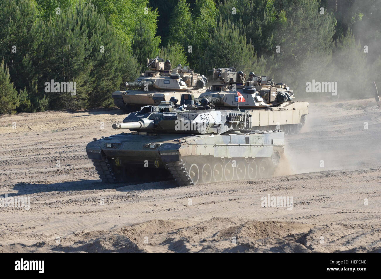 U.S. Army tank crews assigned to Company D, 2nd Battalion, 7th Infantry
