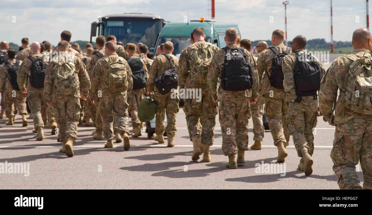 United States Army Soldiers assigned to the 4th Infantry Division