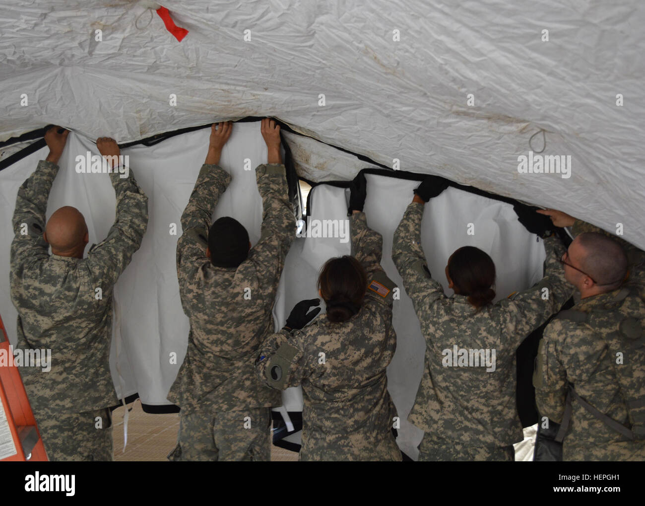 Soldiers from the Virginia National Guard's 116th Infantry Brigade ...