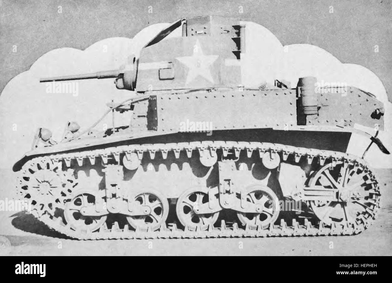 Light Tank, M3 Stock Photo Alamy