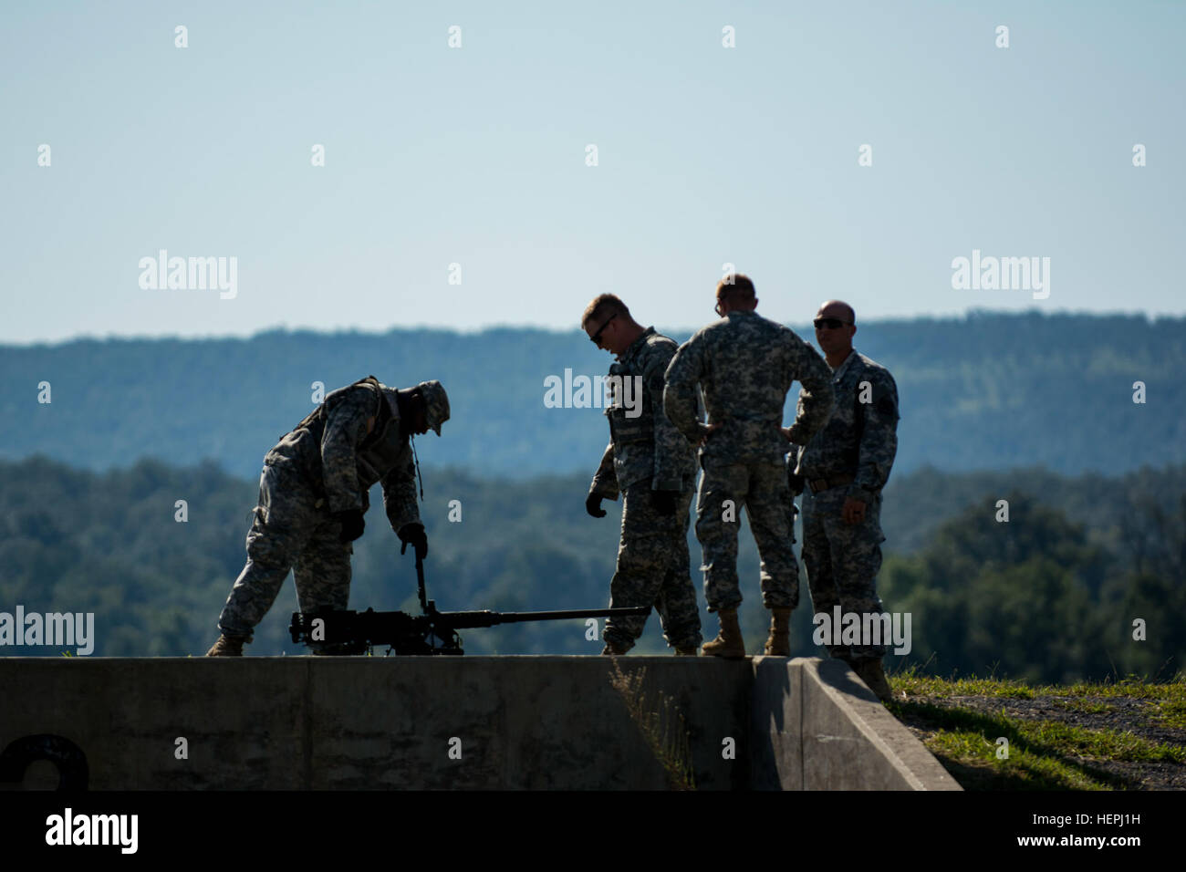 Army Reserve Soldiers from the 346th Engineer Company (Route Clearance