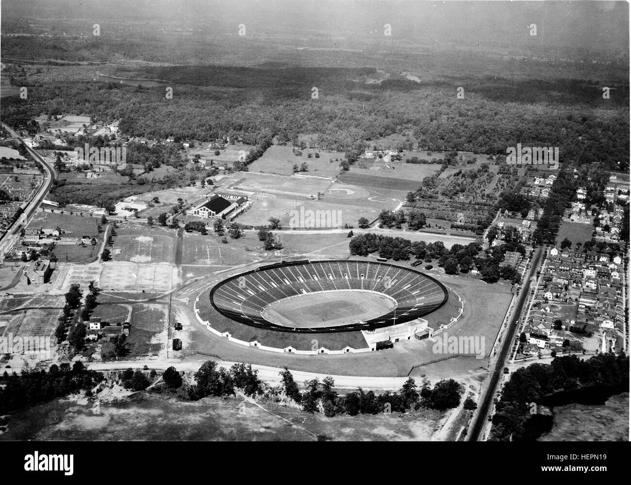 Yale Bowl in 1924 NARA Stock Photo