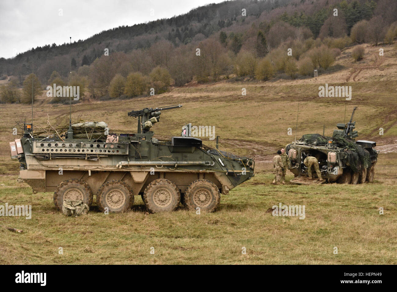 Troopers assigned to the Regimental Engineer Squadron, 2nd Cavalry ...