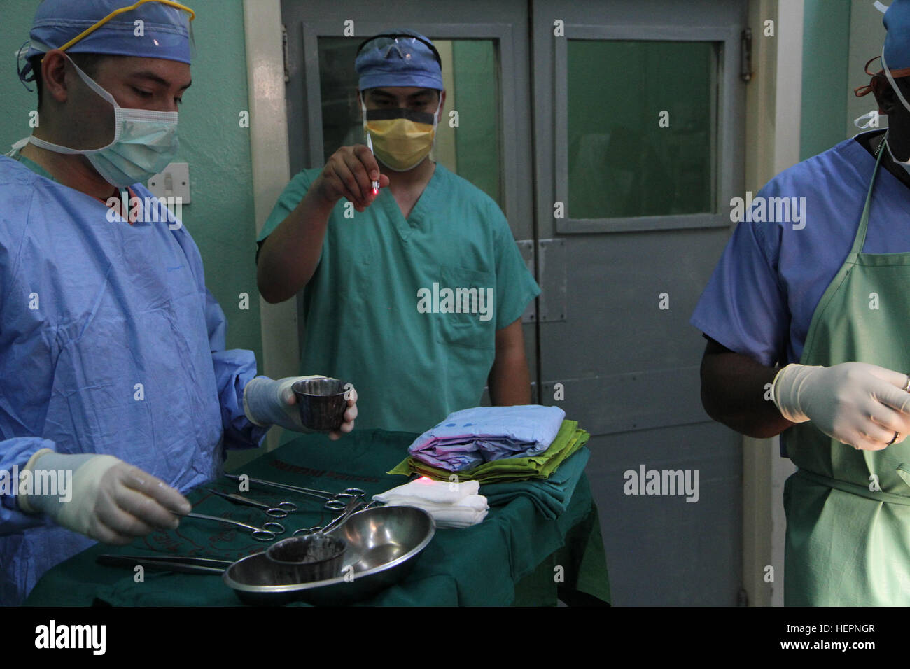 U S Army Sgt Daniel Soto An Operating Room Specialist