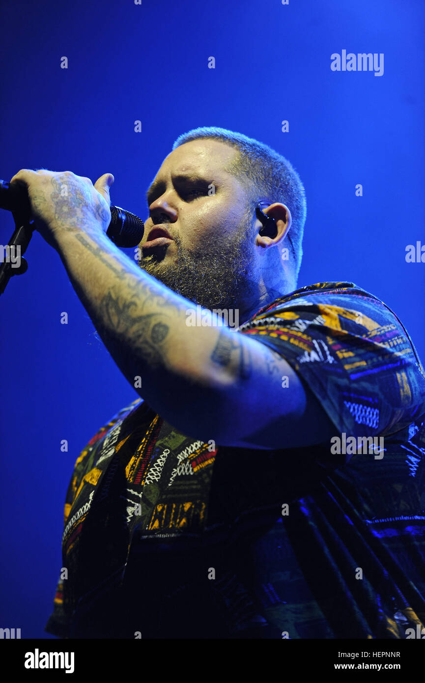 Rag'n'Bone Man performing live onstage at the O2 Academy, Brixton in ...
